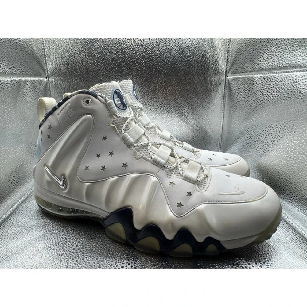 RARE 🚀 Size 13 - Nike Barkley Foam Posite Max Premium USA Olympics 588527-100